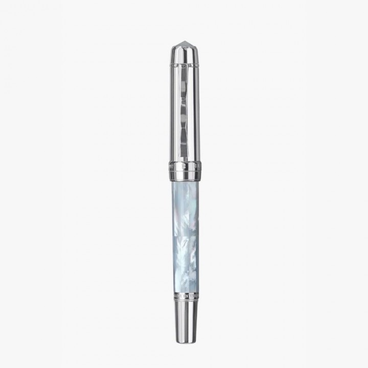 Northern Australia White Pearl Signature Pen-White Gold plated-GEMPRISE